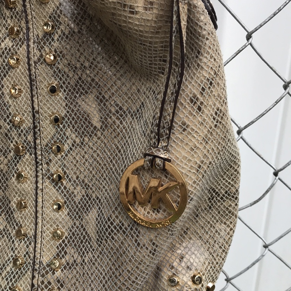 Michael Kors Python Uptown Astor Crossbody/Should… - image 3